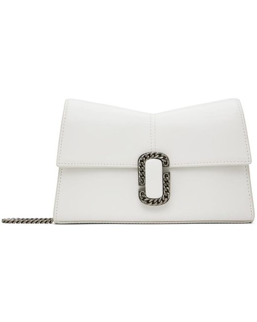 Marc Jacobs Black White 'the St.marc Chain Wallet' Bag