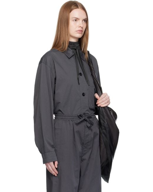 Lemaire グレー Pyjama シャツ Black