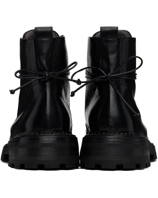 Marsèll Black Carrucola Boots for men