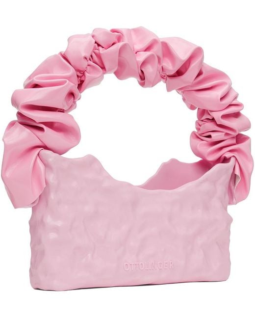 OTTOLINGER Pink Ssense Exclusive Signature Baguette Bag