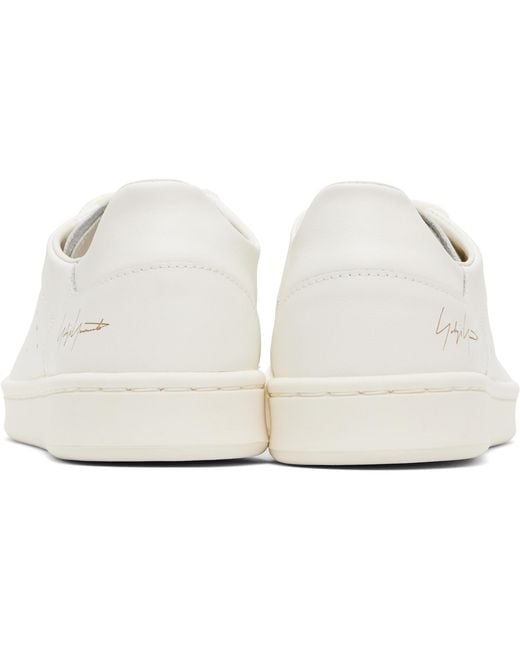 Y-3 White Diagonal Stan Smith Sneakers for men
