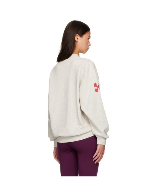 Off-White c/o Virgil Abloh Multicolor 'Off' College Sweatshirt