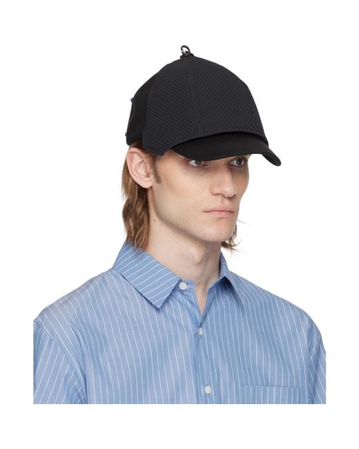 Casquette Étagée Noire Adererror pour homme en coloris Blue