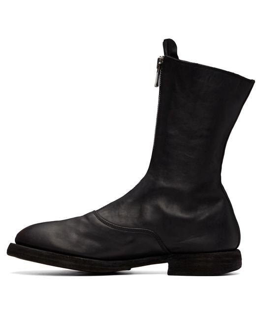 Guidi Black 310Wz New Army Double Sole Boots for men