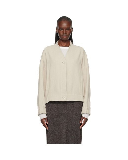 Lauren Manoogian Black Matte Jacket