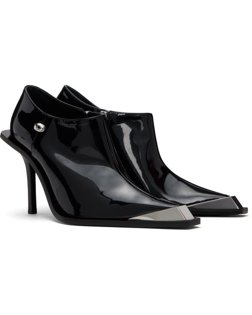 靴 D-Tona-Ankle boots in patent leather DIESEL D-Tona Sc Boots in Black | Lyst