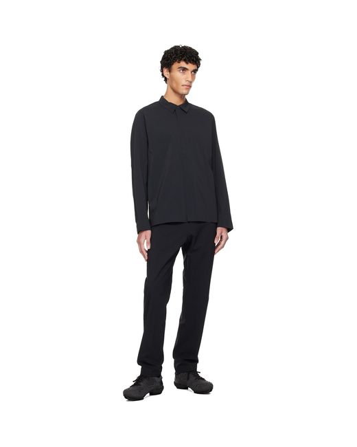 Veilance Black Metry Shirt for men