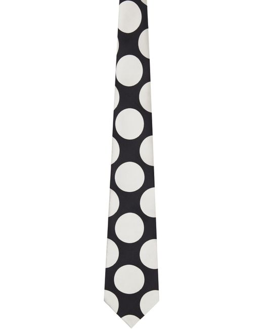Comme des Garçons Black Polka Dot Tie for men