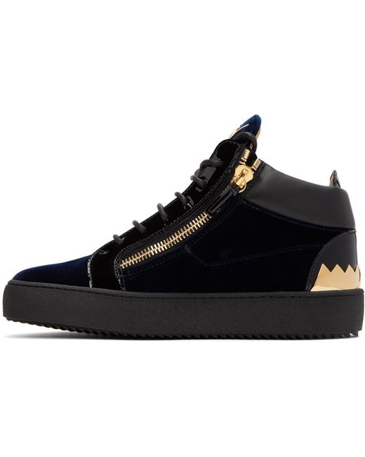 Giuseppe Zanotti Black Veronica Sneakers for men