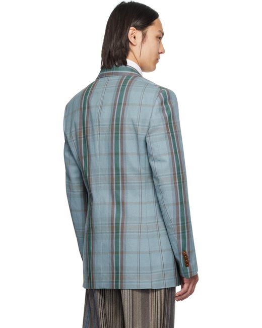 メンズ Vivienne Westwood ブルー Loose Db テーラードジャケット Blue