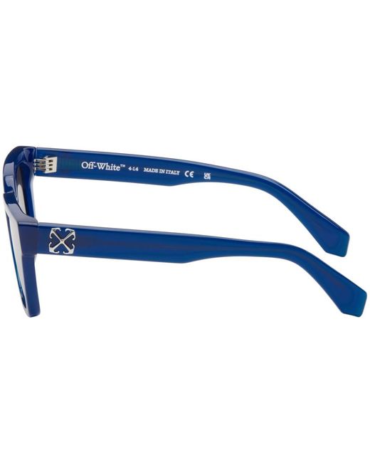Off-White c/o Virgil Abloh Blue Branson Sunglasses for men