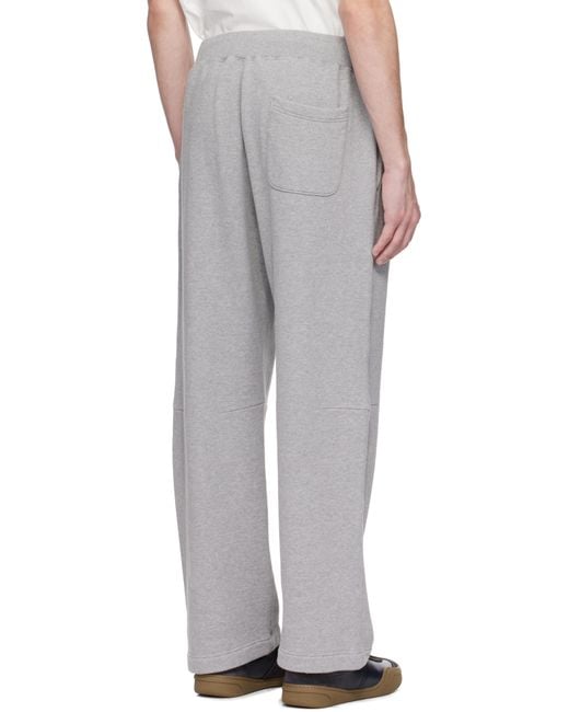 Ambush White 'Amb' Graphic Sweatpants for men