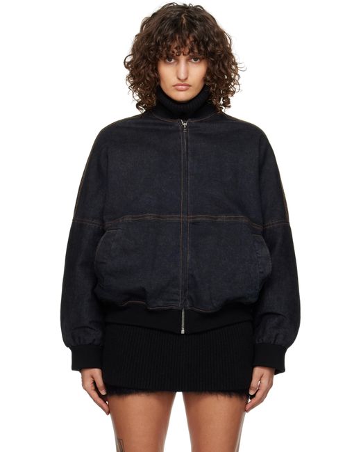 【関税込み】Marni ブラック Classic ボンバージャケット Marni カットアウト ボンバージャケット | ブラック | FARFETCH JP