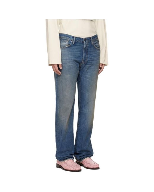 Acne Blue 1996M Bingo Jeans for men