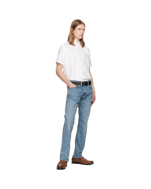 Polo Ralph Lauren White Classic Fit Oxford Shirt for men