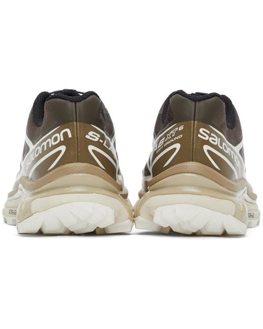 Salomon Xt-6 Advanced Sneakers in Brown 