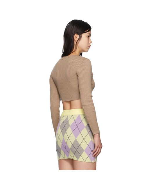 Nφdress Green Polyester Sweater