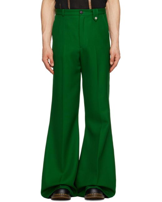 Egonlab Green Mega Trousers for men