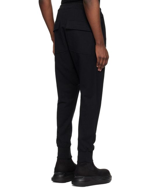 Pantalon de survêtement noir édition champion Rick Owens pour homme en coloris Black