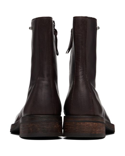 Our Legacy Brown Camion Boots