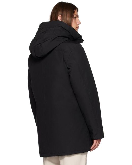 Chateau shell top hooded down parka