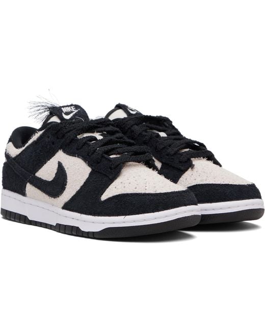 Nike Black Off- Dunk Low Retro Se Sneakers for men
