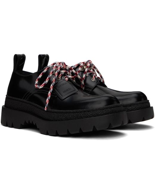 Bottega Veneta Black Highway Lace-up Derbys for men