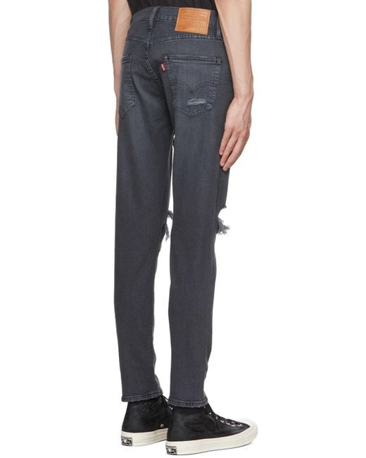 Levi's Multicolor Gray 512 Slim Taper Jeans for men