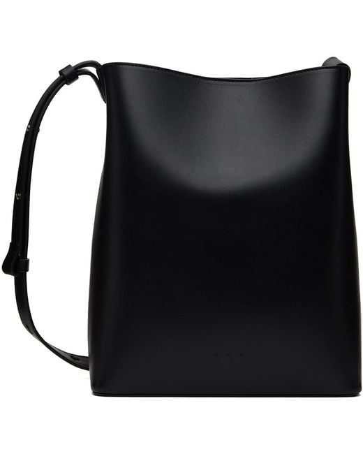 Aesther Ekme Black Sac Bucket Bag