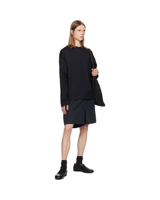 Jil Sander Blue Cotton Crew-Neck T-Shirt for men