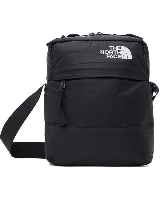 The North Face Black Nuptse Crossbody Bag for men