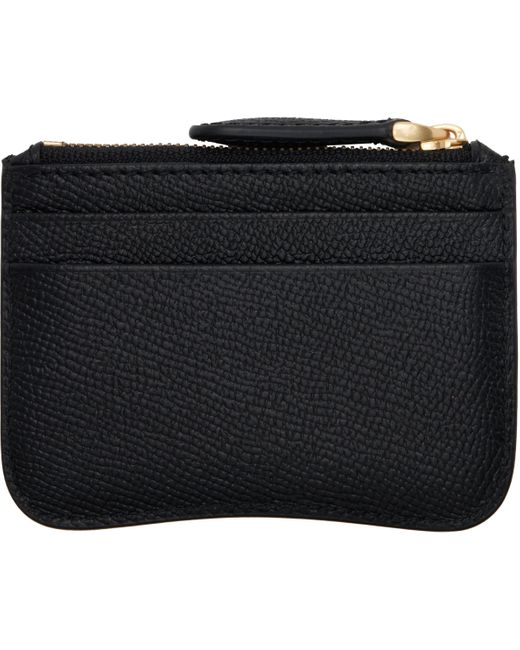 AMI ブラック Paris Paris ジップカードケース Black