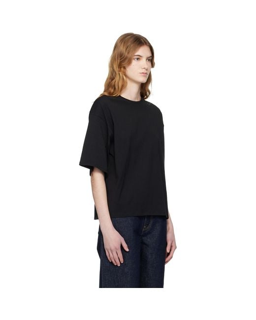 Loulou de Saison Black Osis Oversized T-Shirt