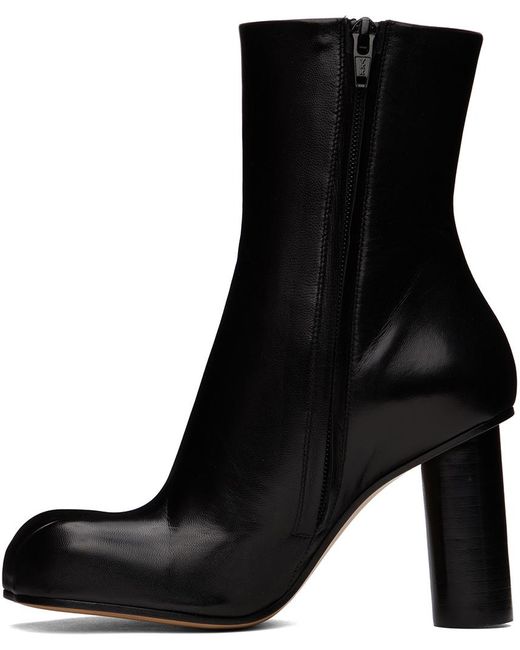 J.W. Anderson Black Paw Ankle Boots