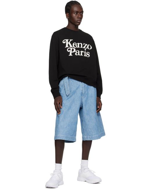 KENZO Black Paris Verdy Edition Sweatshirt for men