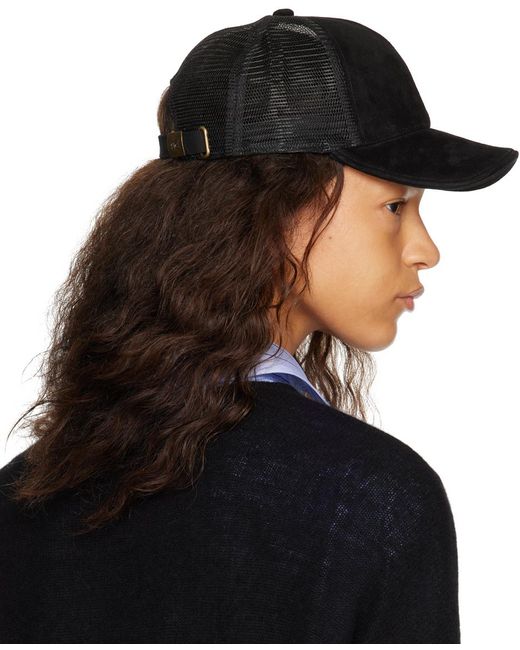 Fax Copy Express ブラック The Trucker キャップ Blue