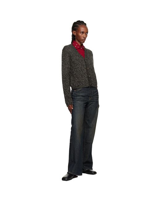 Our Legacy Academy Cardigan in Black | Lyst