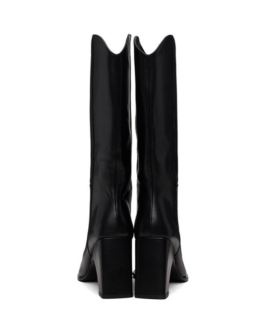 Coperni Black Cowboy Bridge Boots