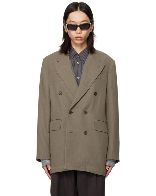 Our Legacy Brown Sharp Db Blazer for men
