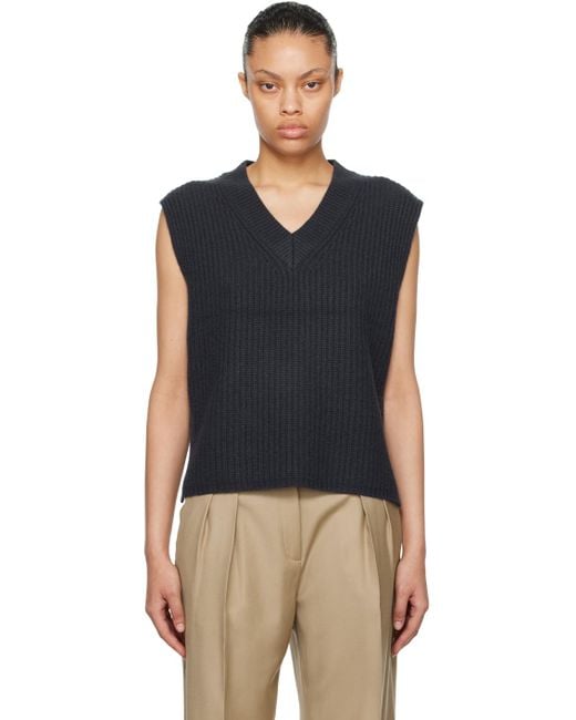 arch4 Blue Amelia Cashmere Vest