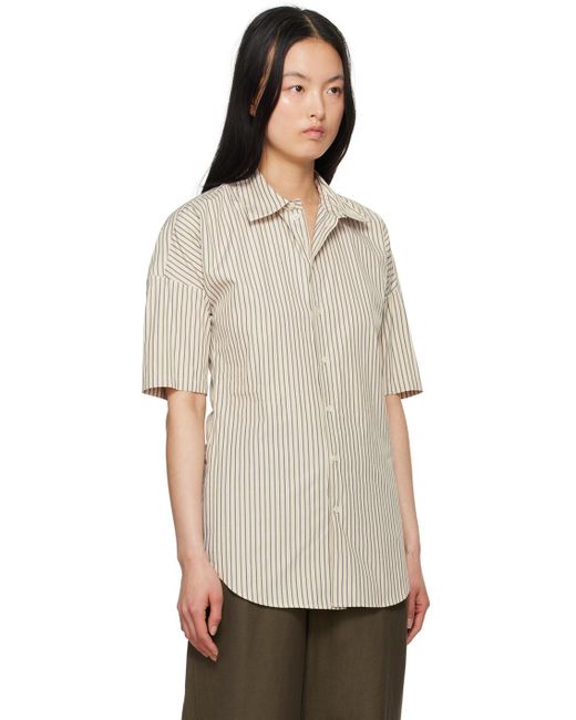 Lemaire Multicolor Off- Stripe Shirt
