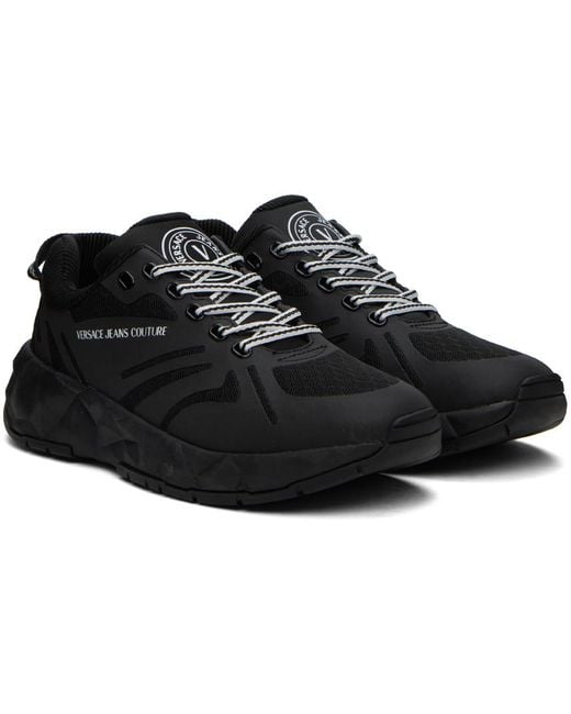 Versace Black Atom Sneakers for men