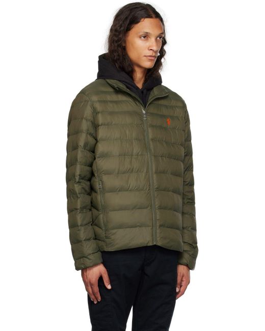 Polo men's deals packable jacket