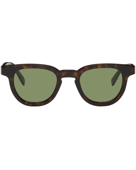 Retrosuperfuture Green Tortoiseshell Certo Sunglasses for men
