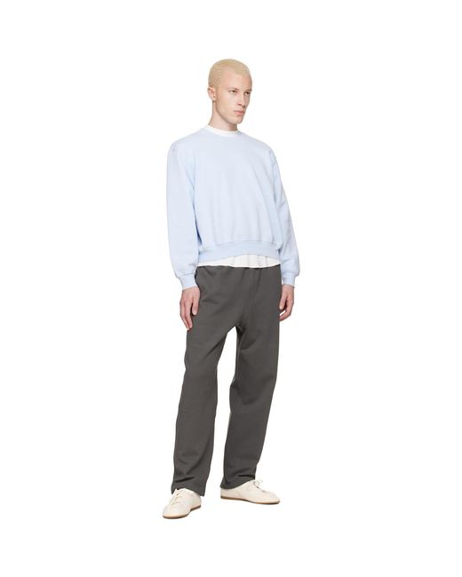 Lady White Co. White Mini Crewneck Sweatshirt for men