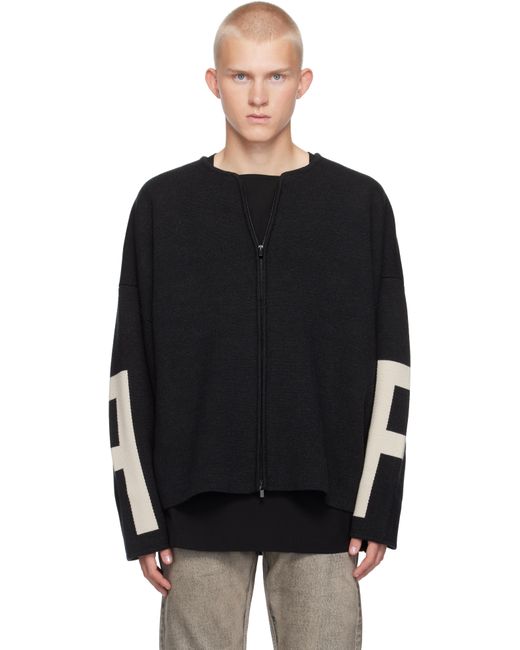 【関税込み】Fear of God ブラック メリノ フルジップ セーター メンズ Fear Of God メリノ フルジップ セーター ブラック | Lyst