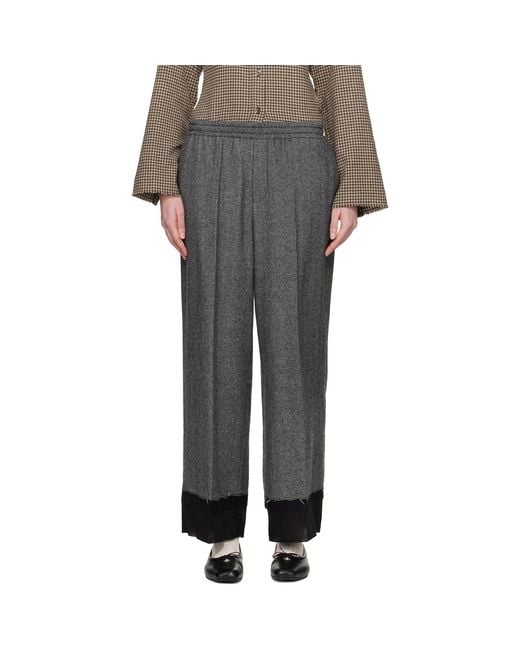 Undercover Black Up2E1507 Trousers