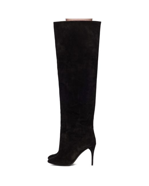 Alaïa Black Leather Boots