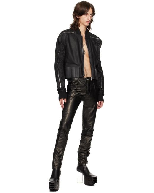 【関税込み】Rick Owens ブラック Porterville ケープジャケット Rick Owensのブラック Porterville ケープジャケットがセール中