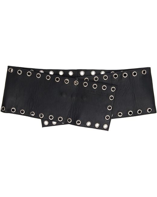 Belle Anna Black Ssense Exclusive Dilara Belt